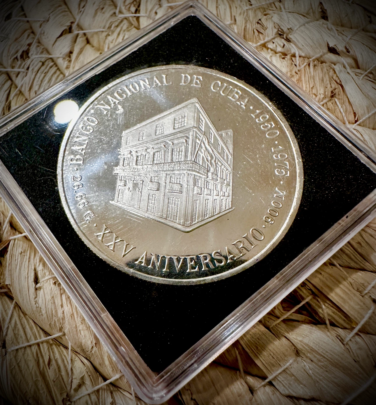 1975 Silver Cuba Coin - photo 2