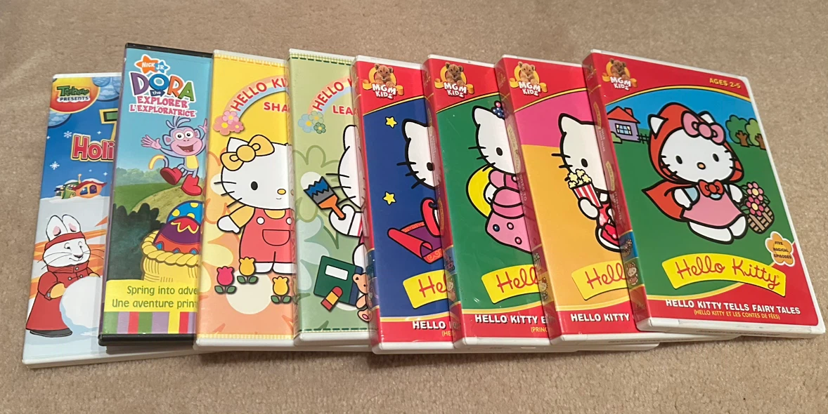 Kids & Toddler DVD Lot (8 total)