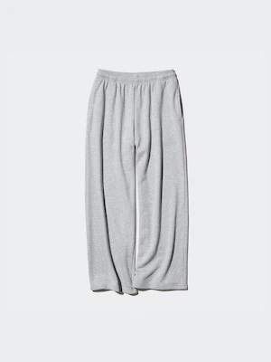 UNIQLO Grey Wide Leg Sweatpants - photo 2