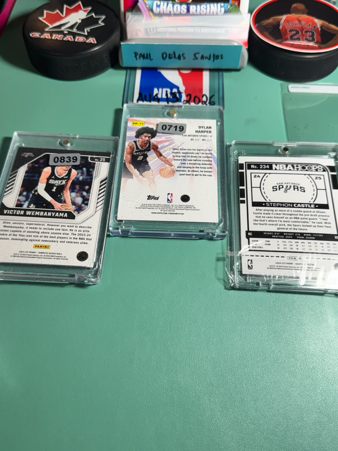 Donruss Victor Wembanyama Franchise Features RC Card - photo 5
