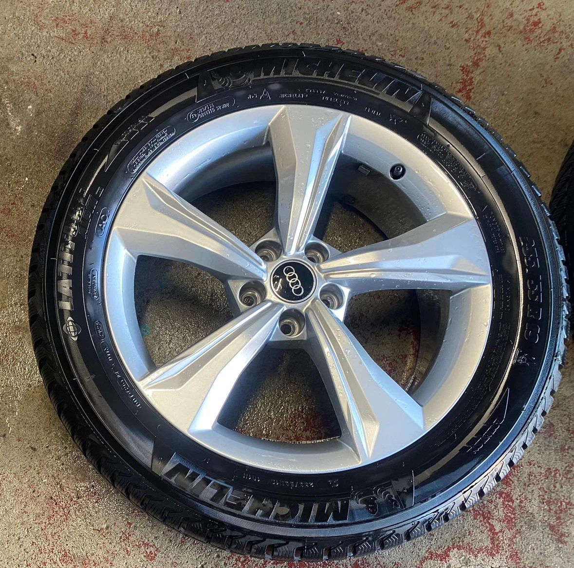 Audi Alloy Wheels with Michelin Tires