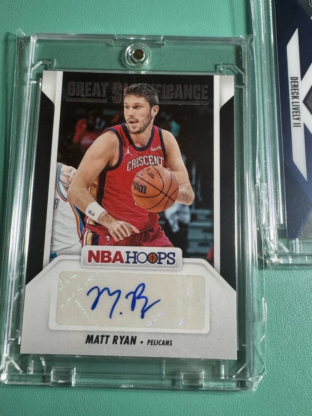 NBA Trading Cards - Matt Ryan, Ricky Pierce, Dereck Lively II - photo 2