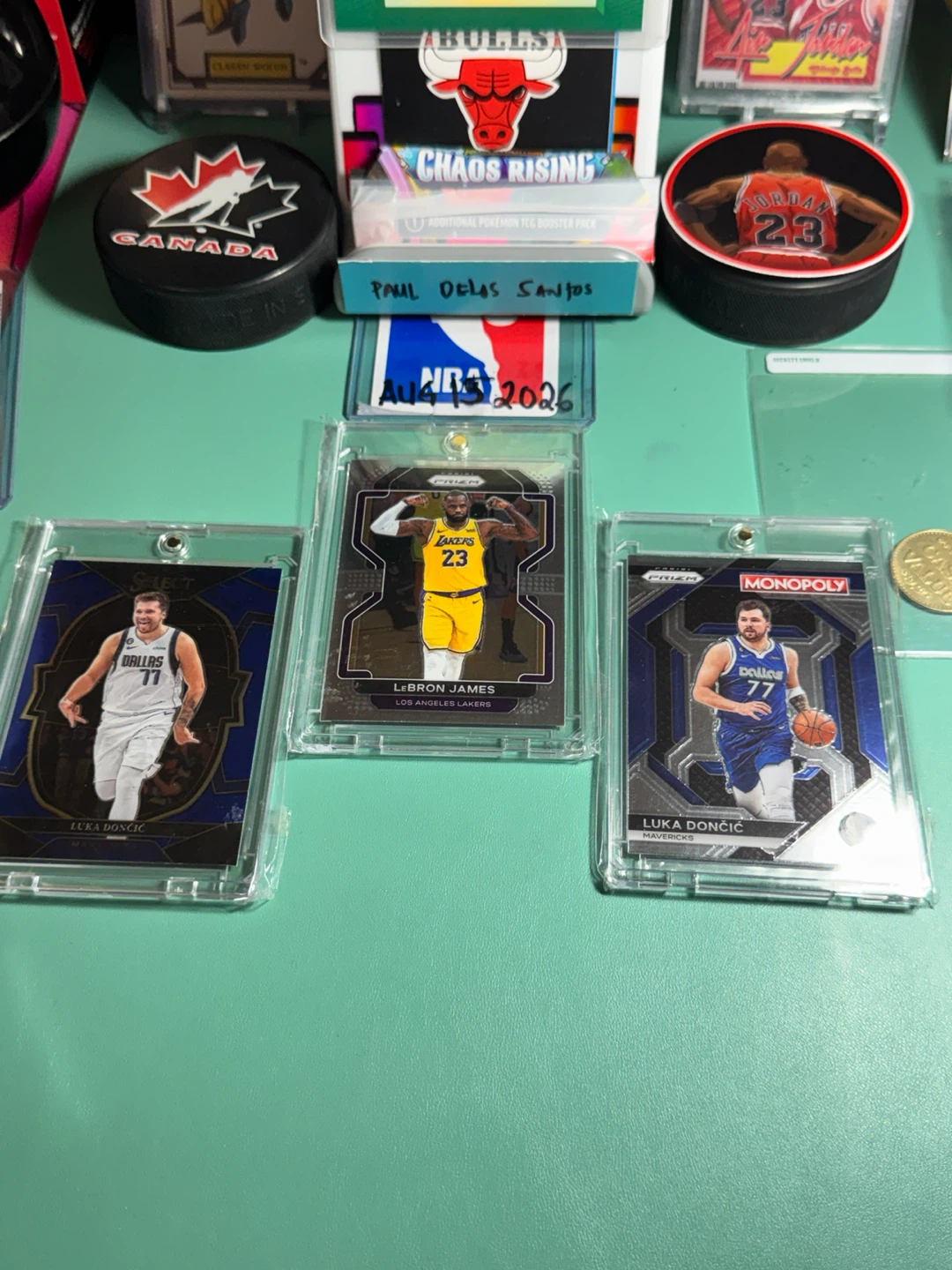 Luka Dončić & LeBron James Basketball Cards