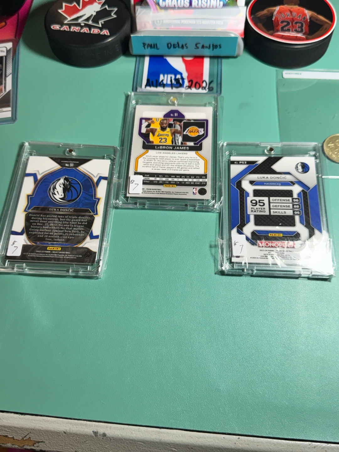 Luka Dončić & LeBron James Basketball Cards - photo 5