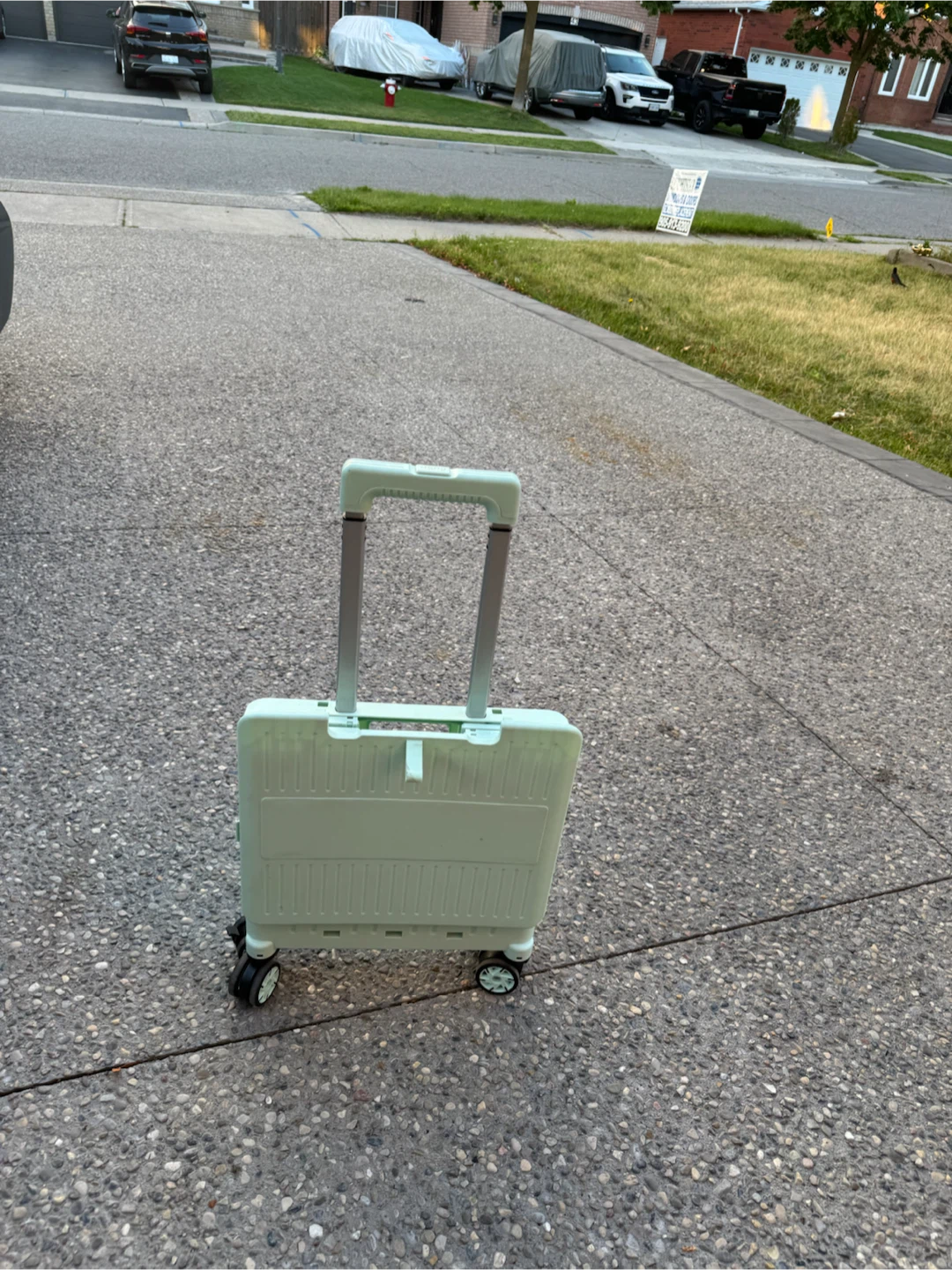 New HOMSMART Foldable Rolling Cart