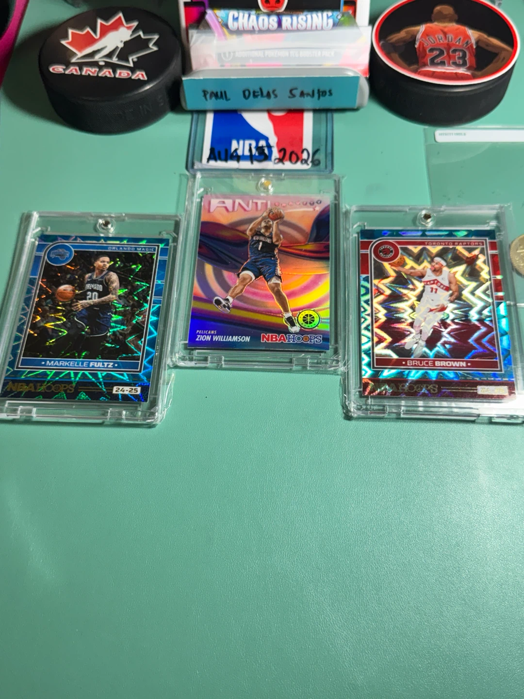 NBA Hoops Basketball Cards stars