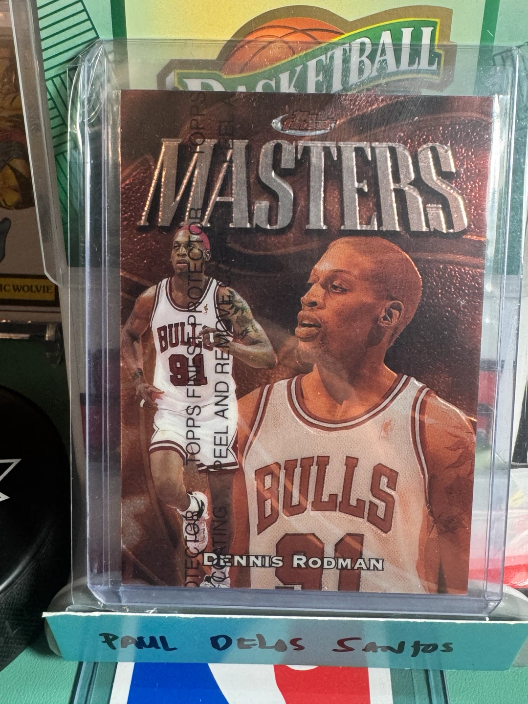 Dennis Rodman Chicago Bulls NBA Masters Basketball Card