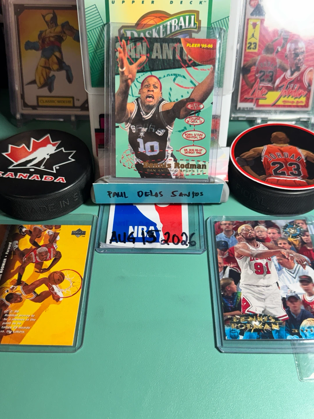 Dennis Rodman Basketball Cards
