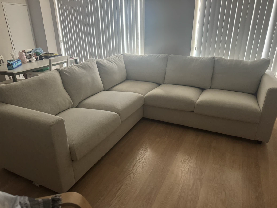 IKEA FINNALA Sectional Sofa - Beige - photo 4