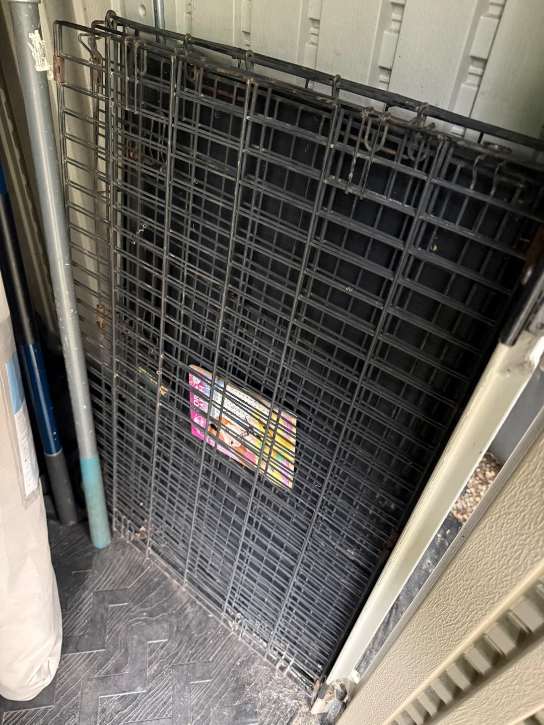 Black Wire Dog Crate