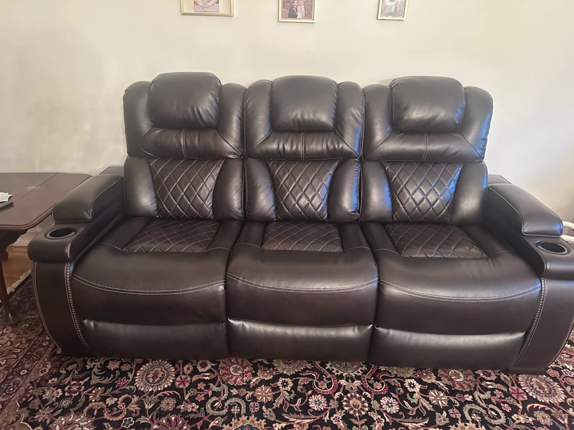 Recliner Sofa & chair set - photo 2