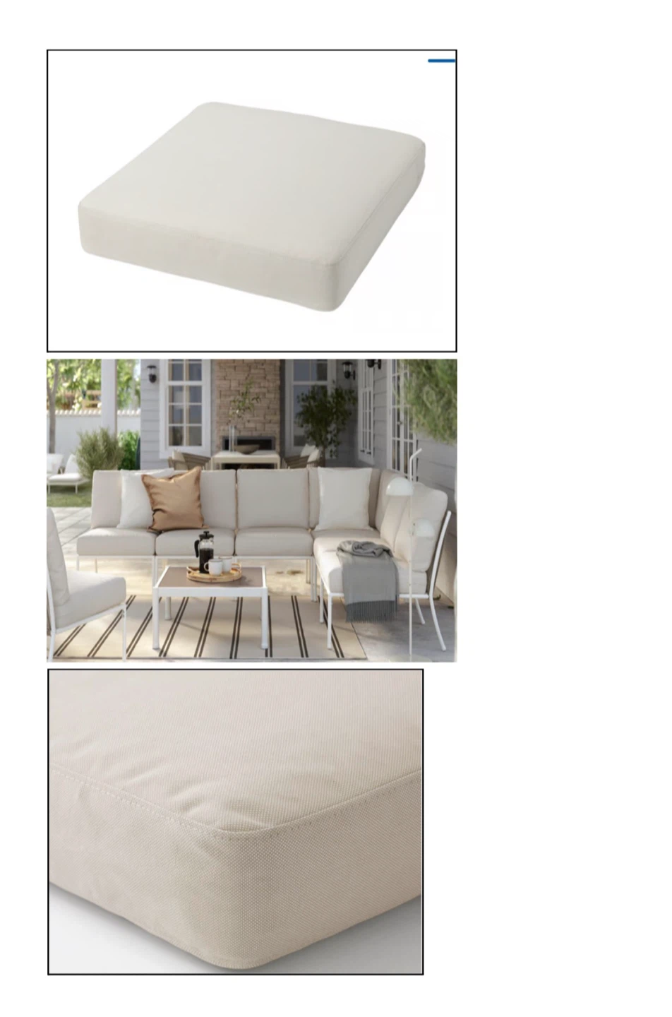 Outdoor set with Cushions for Patio Furniture - photo 3