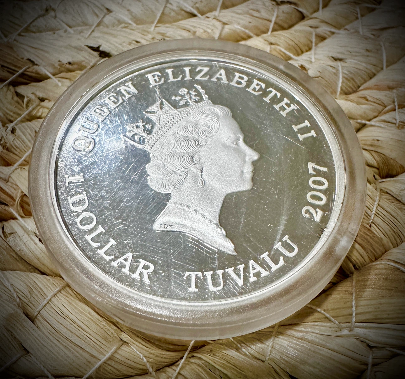31gm Silver Tuvalu USS Missouri - photo 2