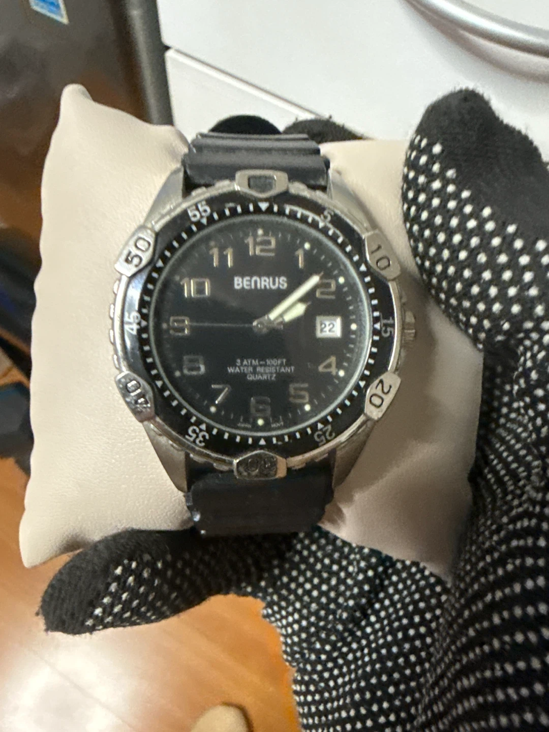 Benrus Water Resistant Quartz Watch