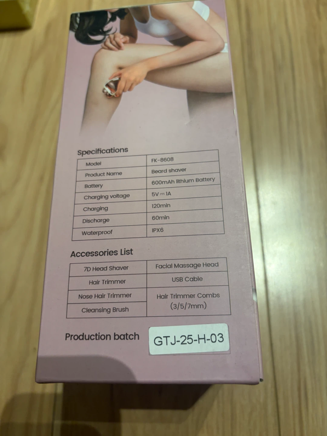 WyklauS Electric Razor for Women - photo 2