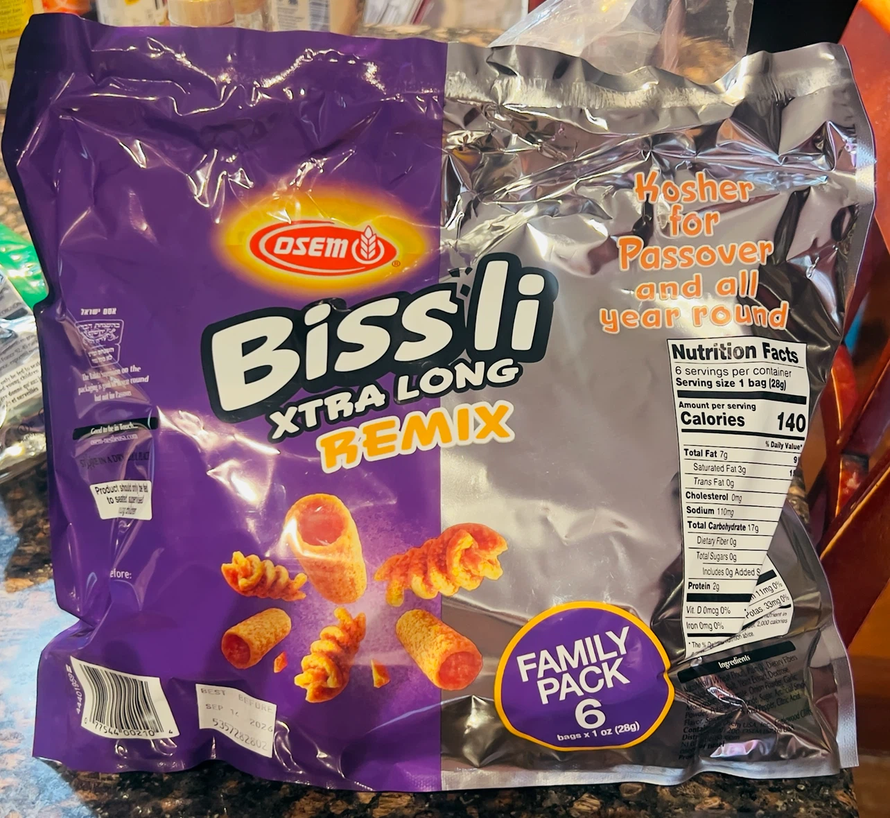 FREE FREE FREE Osem Bissli Xtra Long Remix Snacks