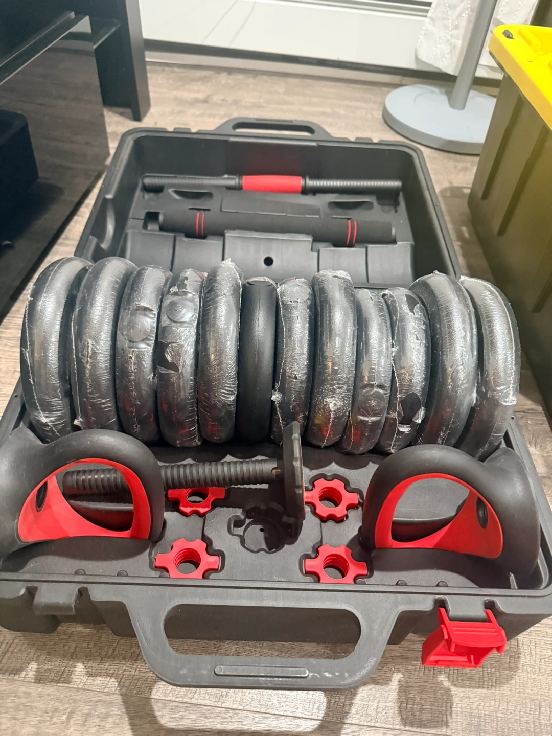 60 LB ADJUSTABLE 4-IN-1 WEIGHT SET — HOME GYM SET - photo 4