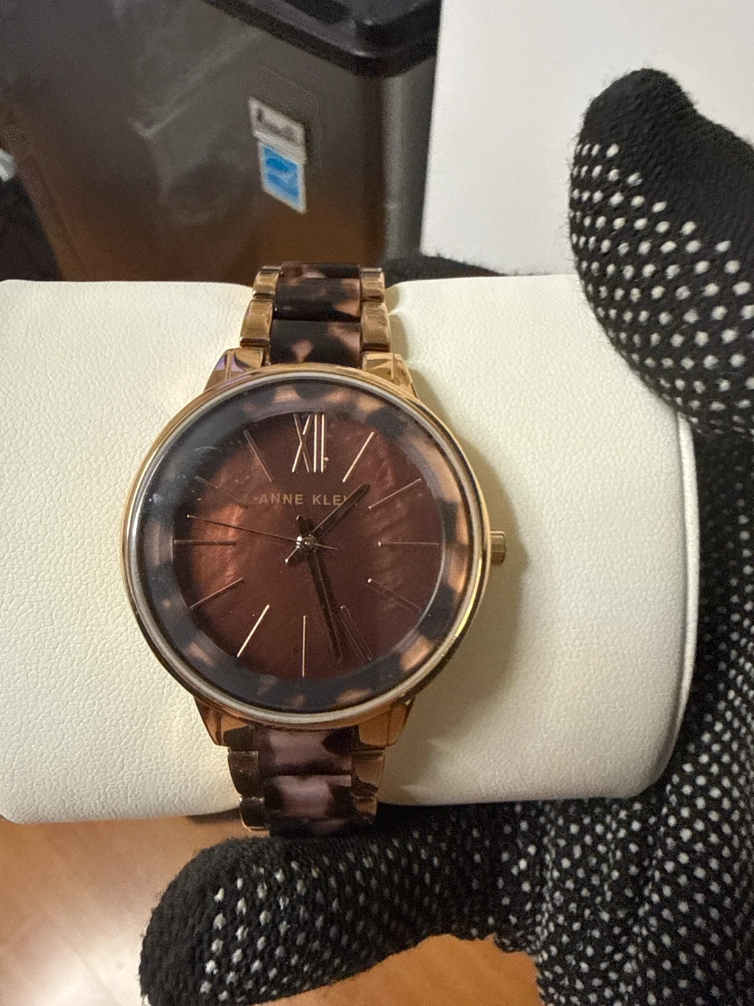 Anne Klein Tortoiseshell Women's Watch