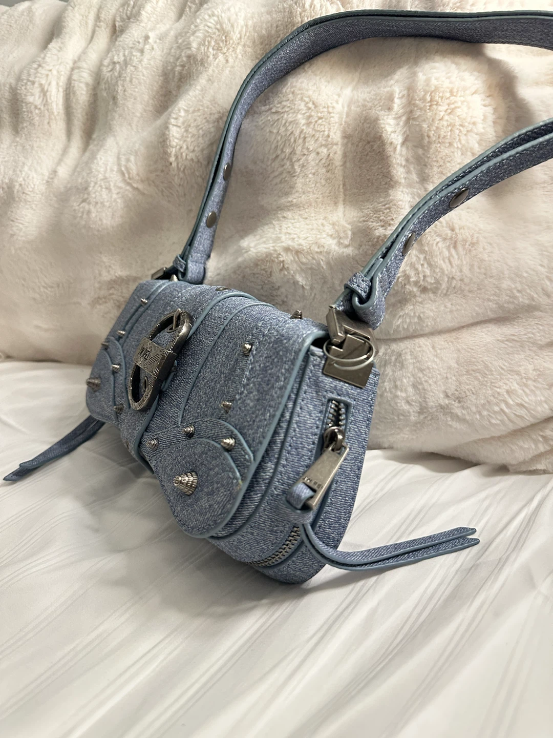 JW Pei denim shoulder bag - photo 3