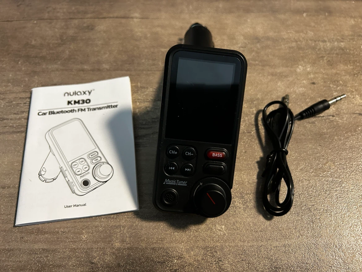 Nulaxy KM30 Car Bluetooth FM Transmitter