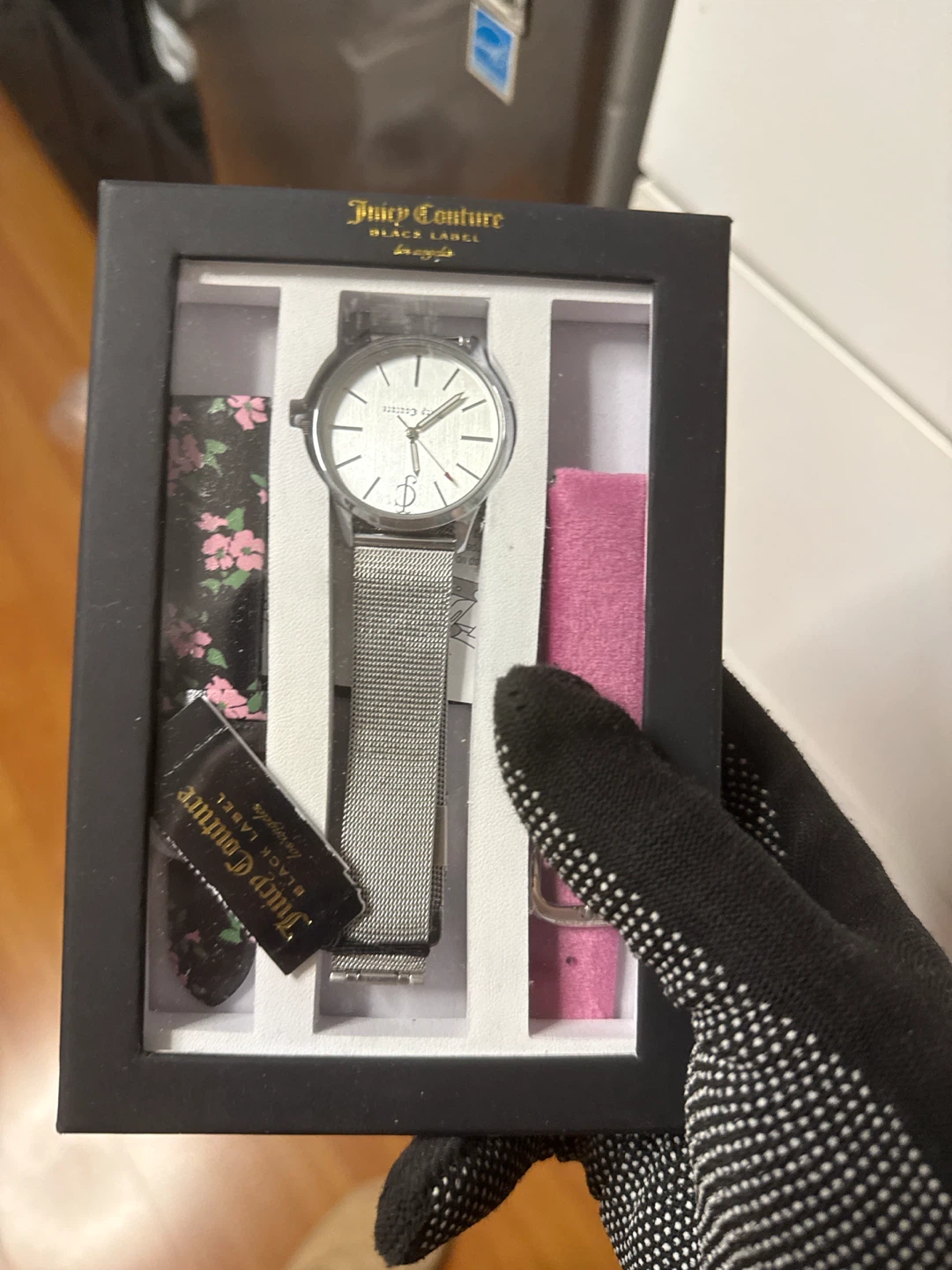 Juicy Couture Black Label Watch with Interchangeable Bands