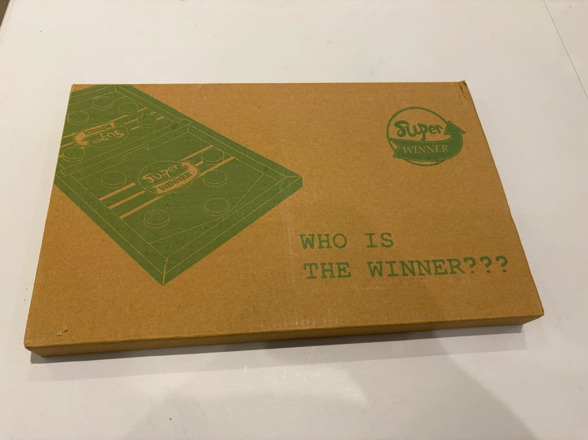 Super Winner Fast Sling Puck Wooden Tabletop Game - photo 2