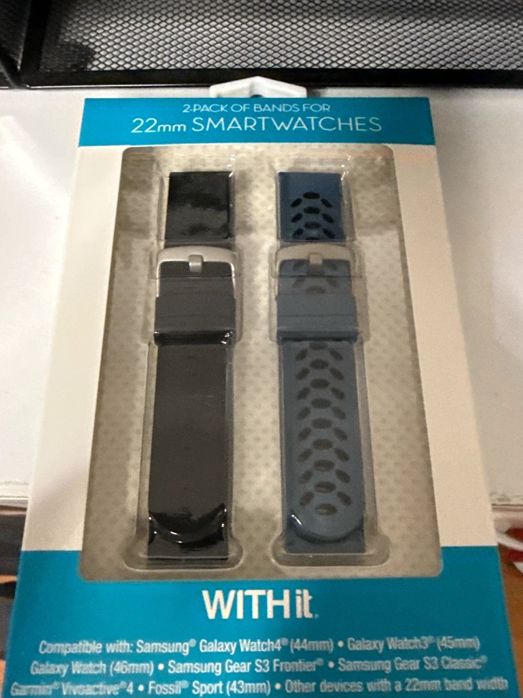 2-Pack 22mm Smartwatch Bands