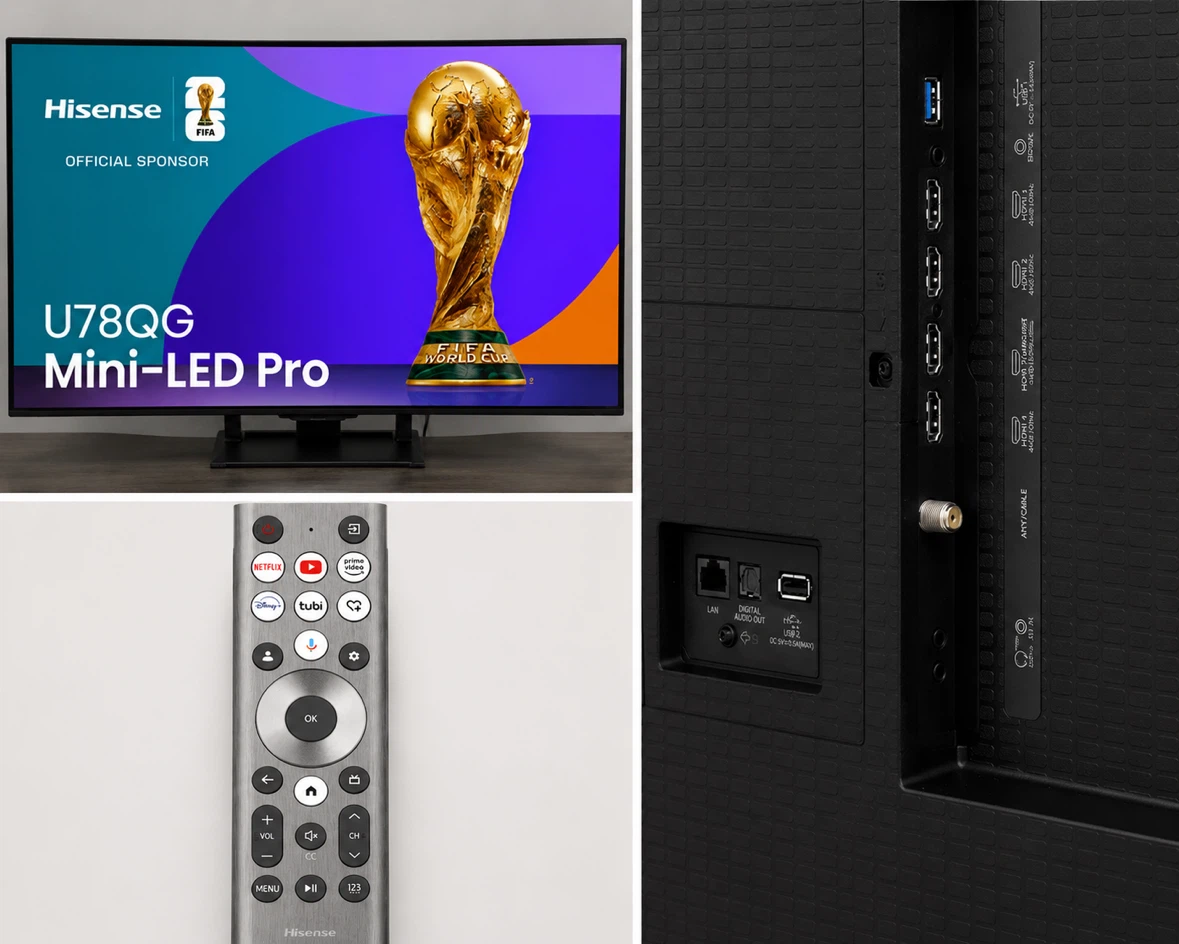 Hisense 55" U7 Series U78QG Mini-LED Pro TV