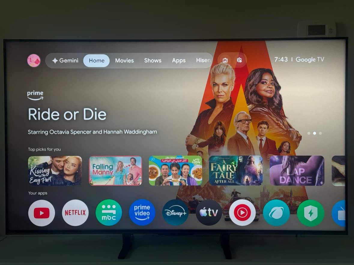 Hisense 55" U7 Series U78QG Mini-LED Pro TV - photo 2