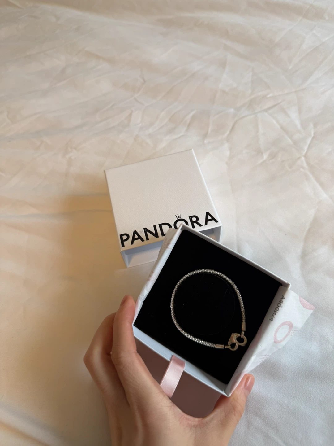 Pandora Sterling Silver Heart Clasp Bracelet - photo 2