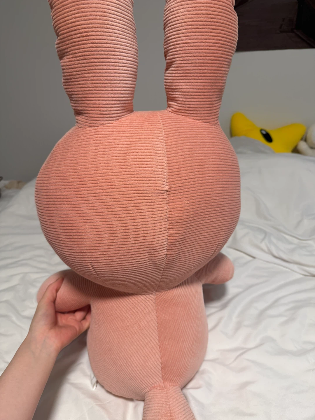 Miffy Corduroy Plush Toy - Pink - photo 2