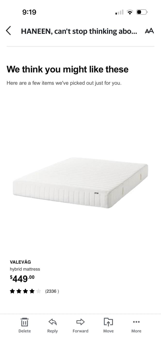IKEA VALEVÅG Hybrid Mattress - Queen - photo 2