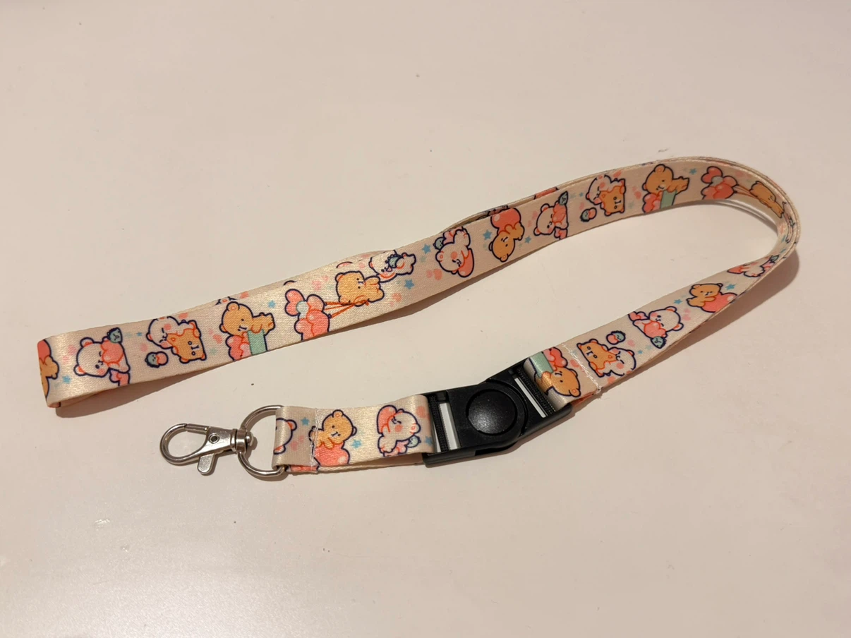 Milk and Mocha Bear official Key Lanyard