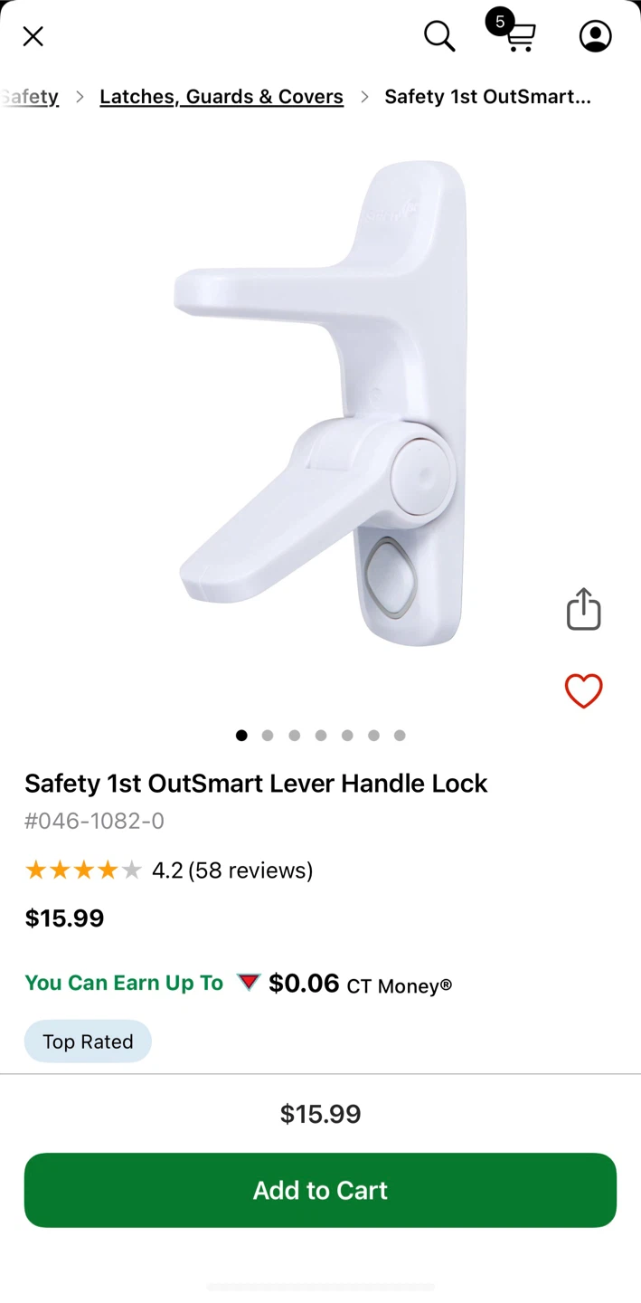 Safety 1st OutSmart Lever Lock