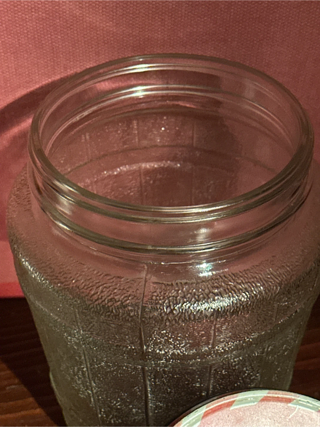 Vintage Nutty club glass peanut butter jar - photo 5