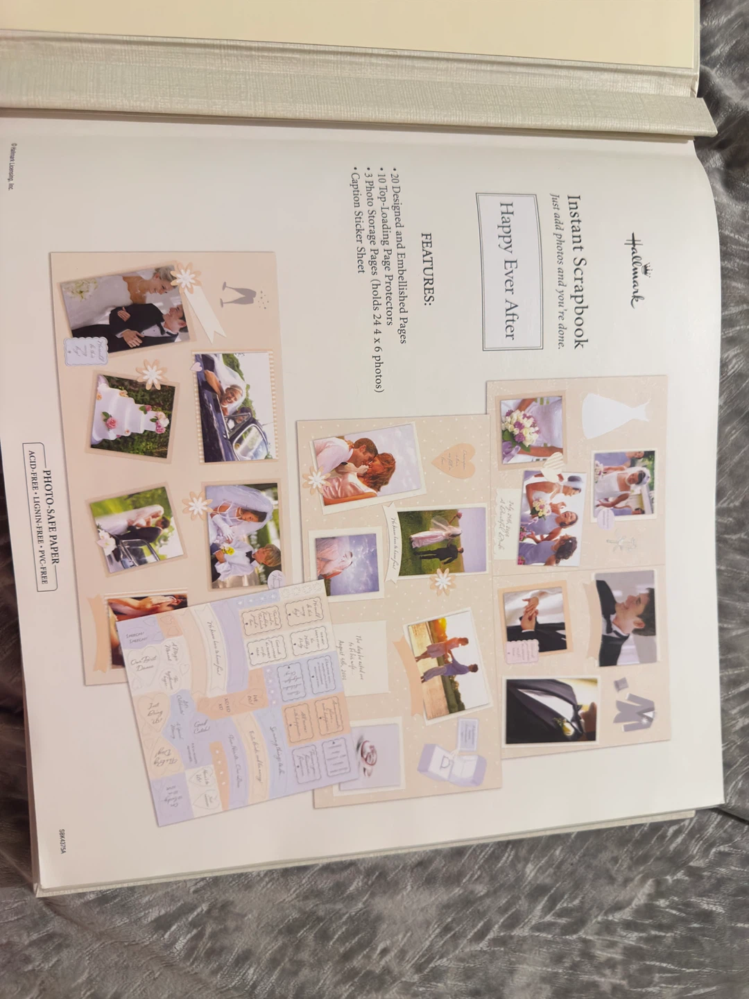 Hallmark Instant Scrapbook - Happy Ever After - photo 4