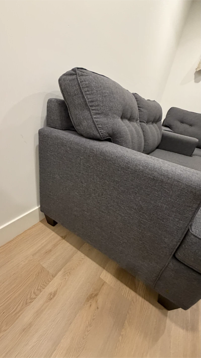 Grey Sectional Sofa - photo 3