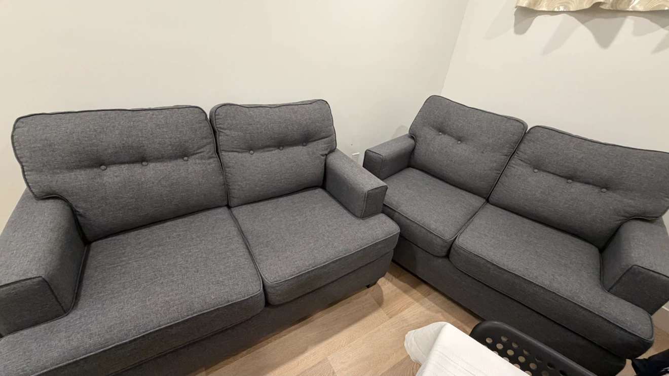 Grey Sectional Sofa - photo 4