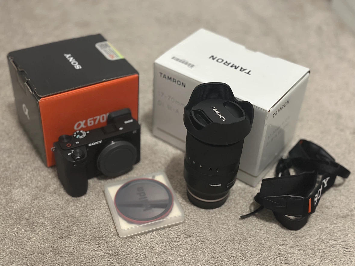 Sony a6700 Camera + Tamron 17-70mm f/2.8 Lens