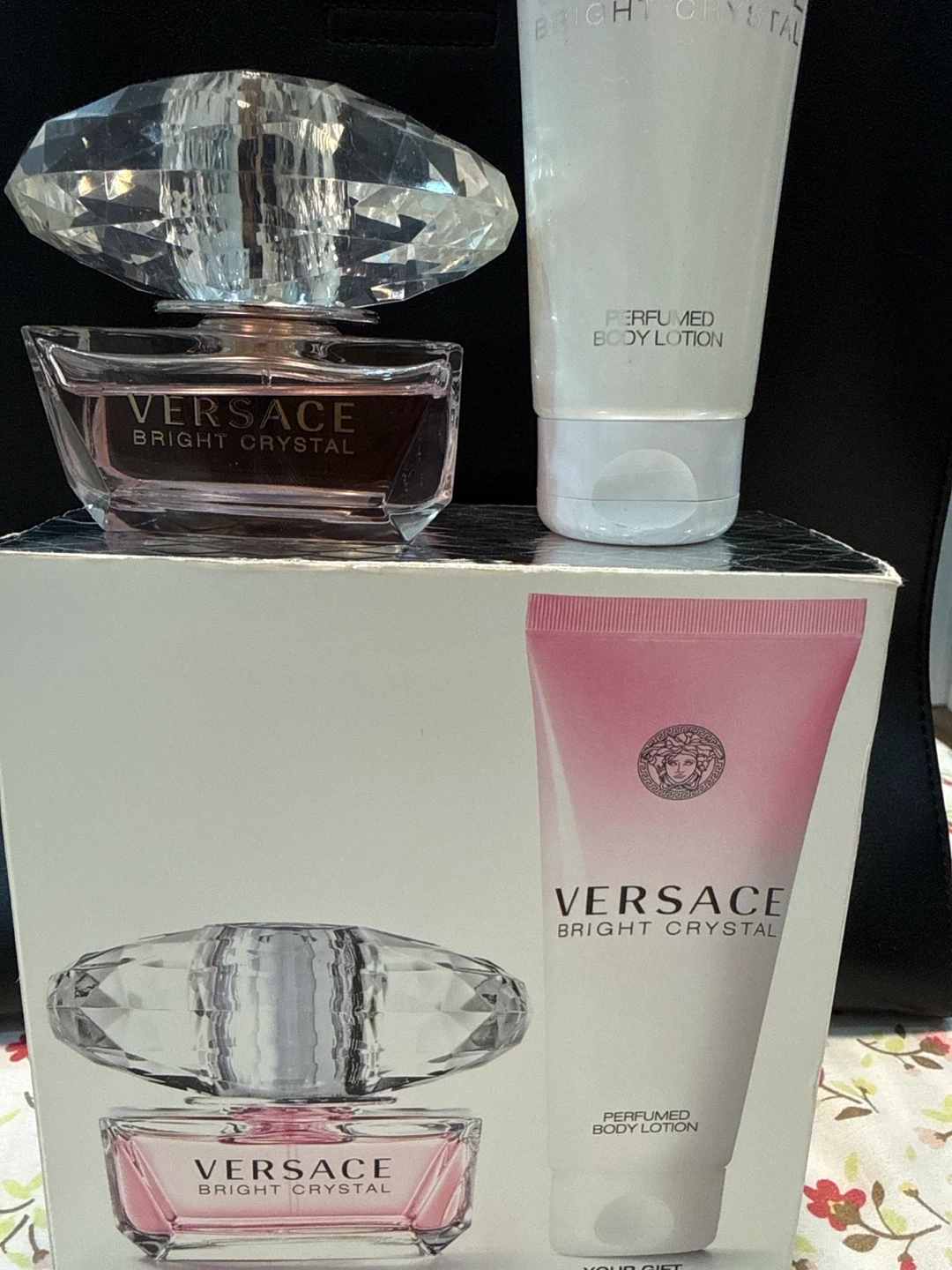 Versace Bright Crystal Perfume and Body Lotion Set