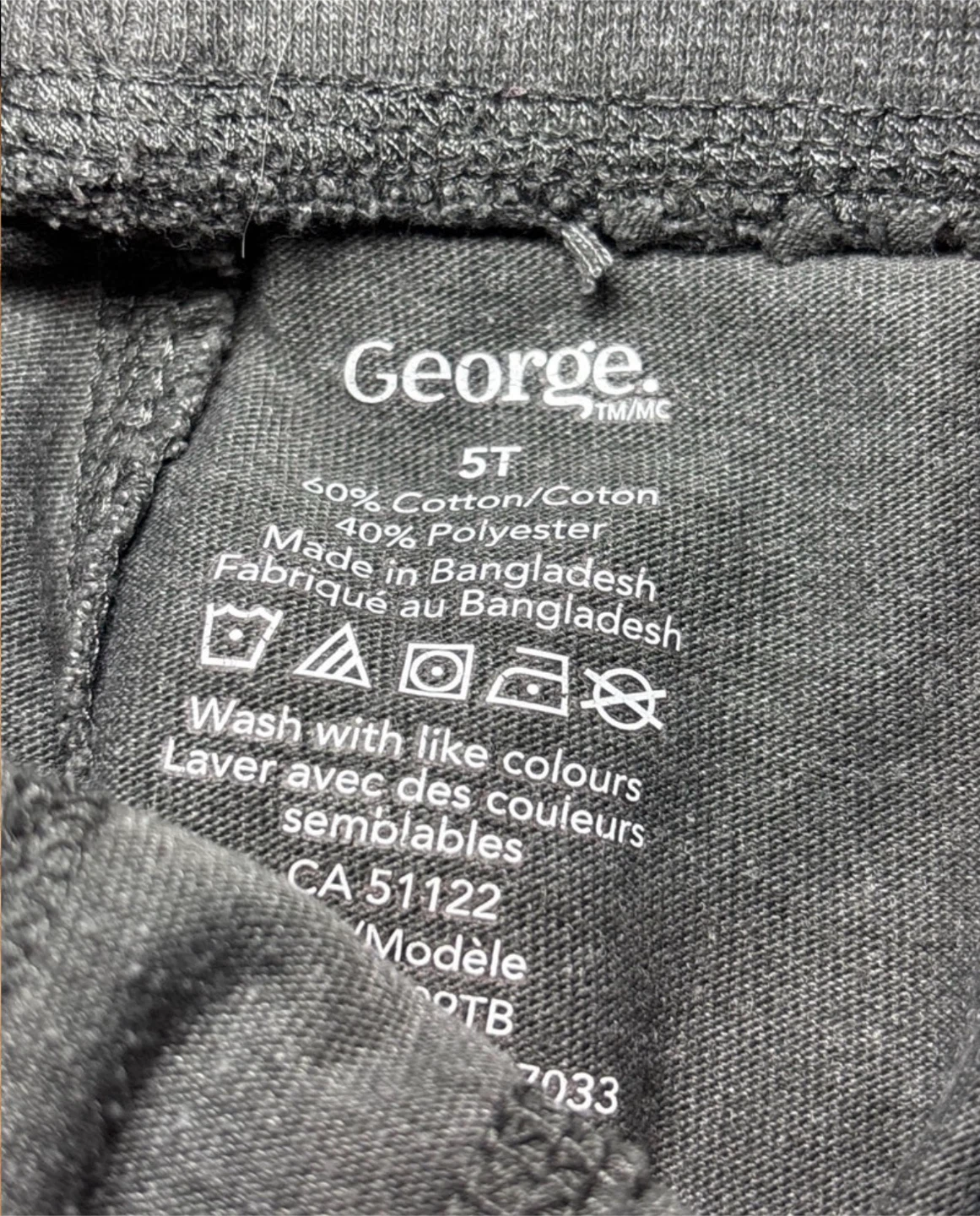 George Girls' Leggings sz5T / XS(4-5) - photo 3