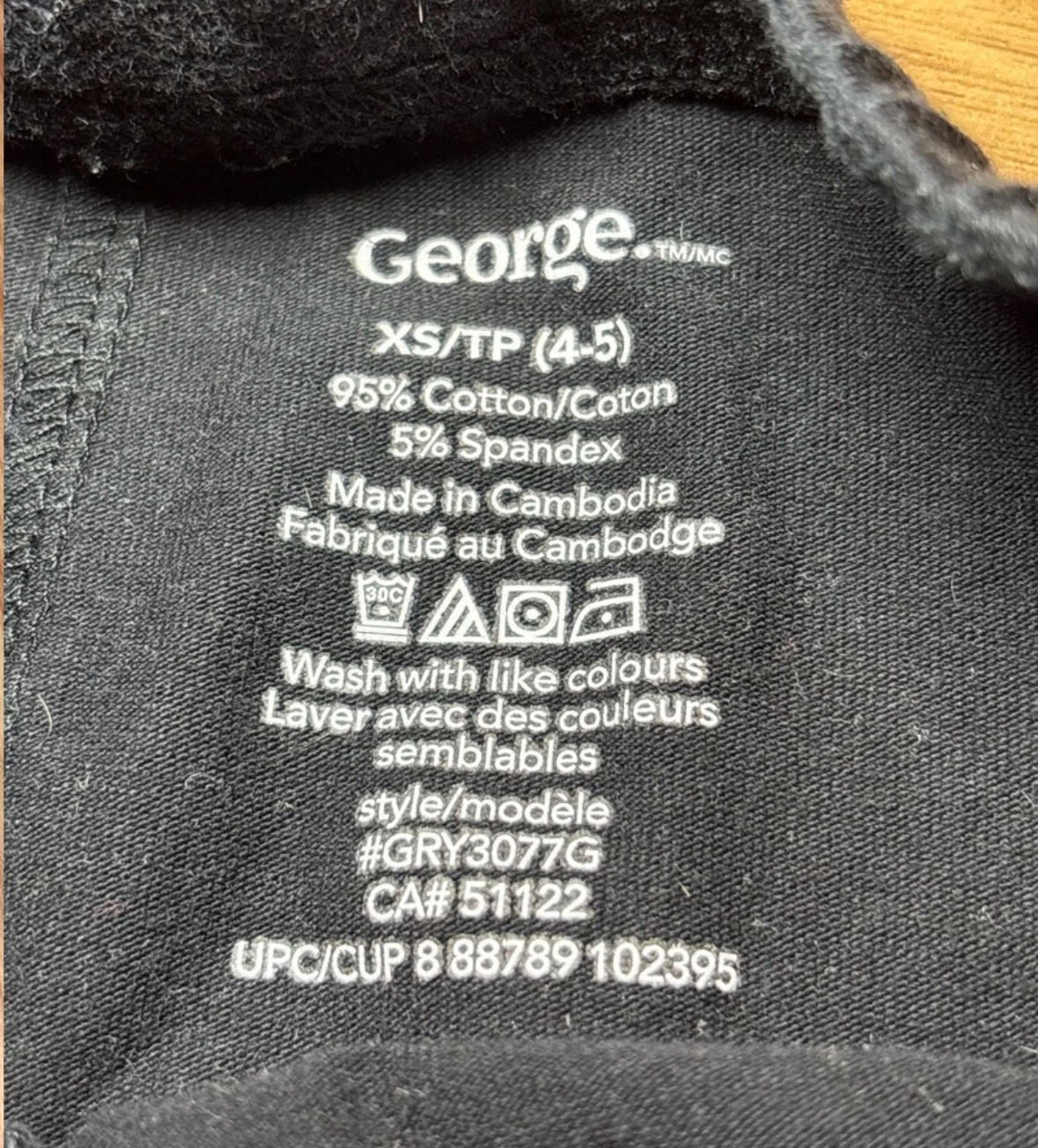 George Girls' Leggings sz5T / XS(4-5) - photo 5