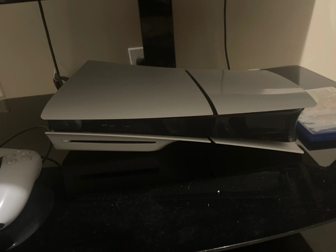 PlayStation 5 Console with Controller and Minecraft Game