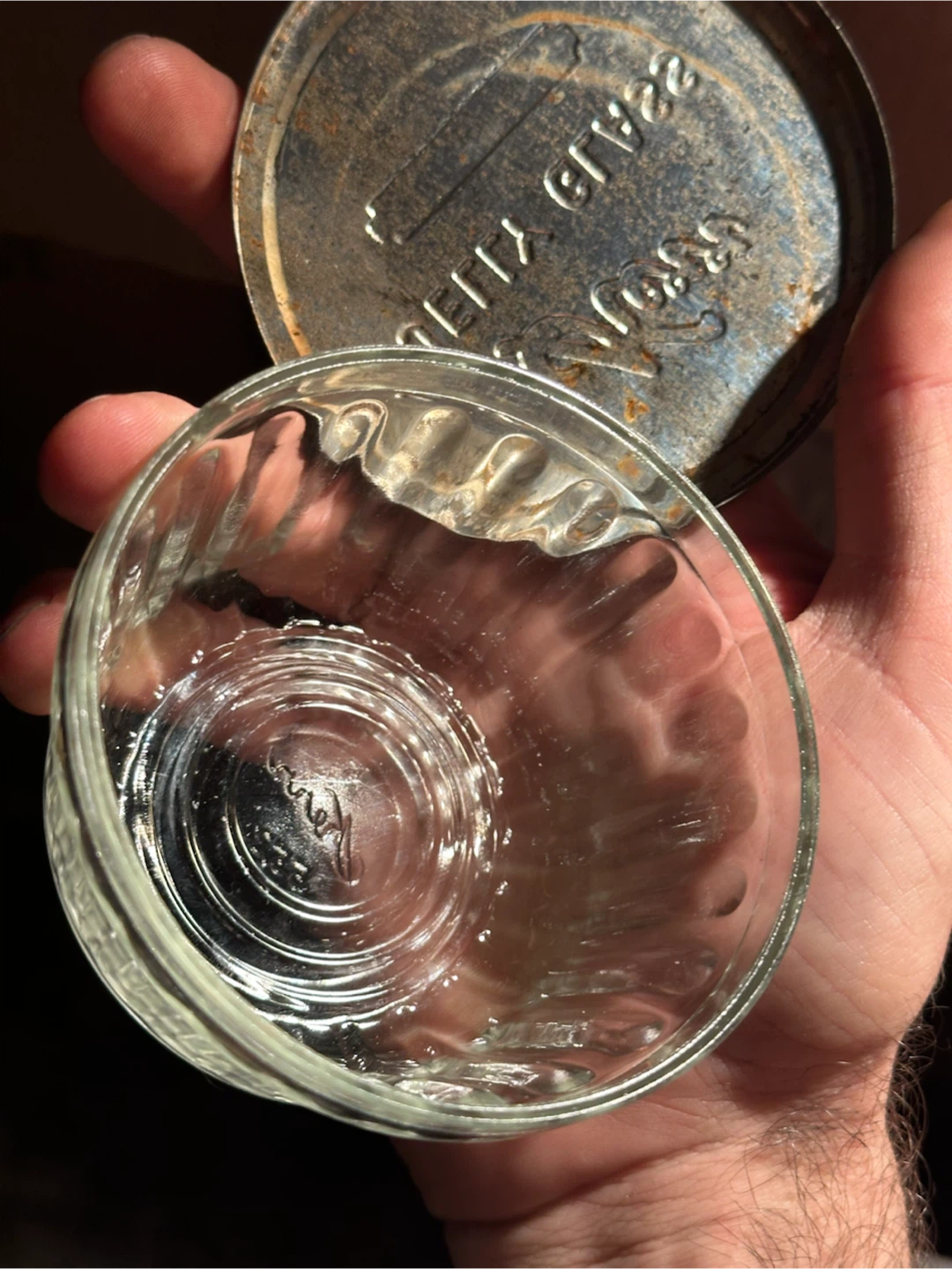 Vintage kerrs jelly glass - photo 4