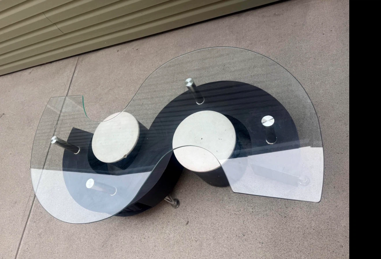 Glass Top Table