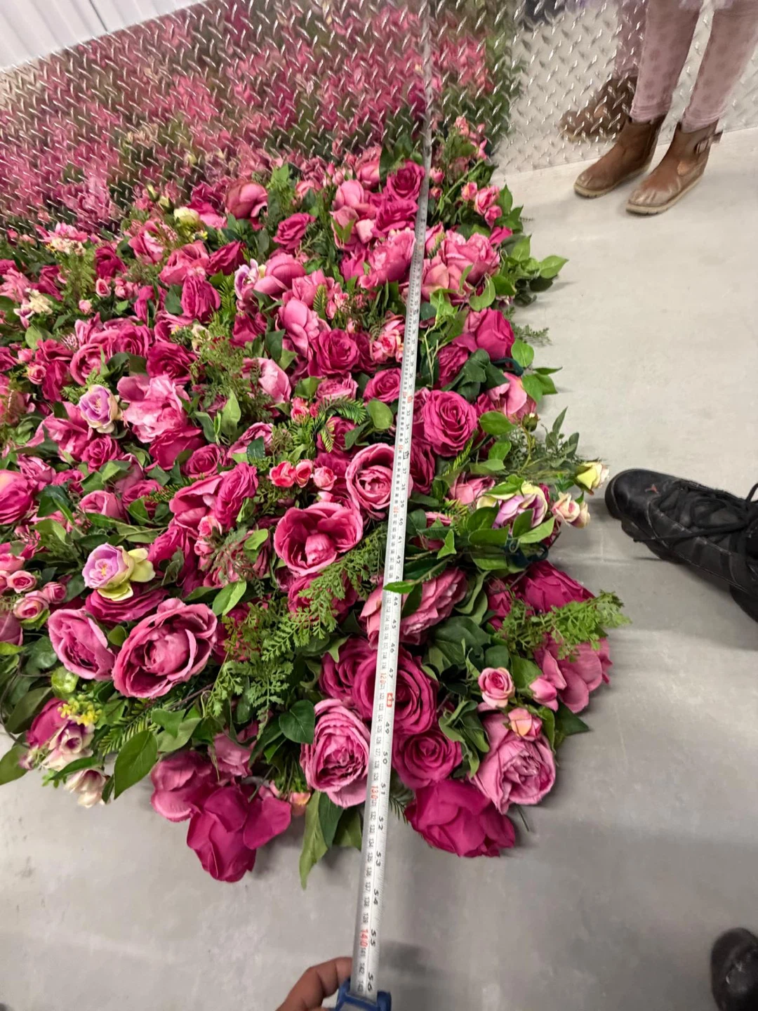 Artificial Flower Wall Panel