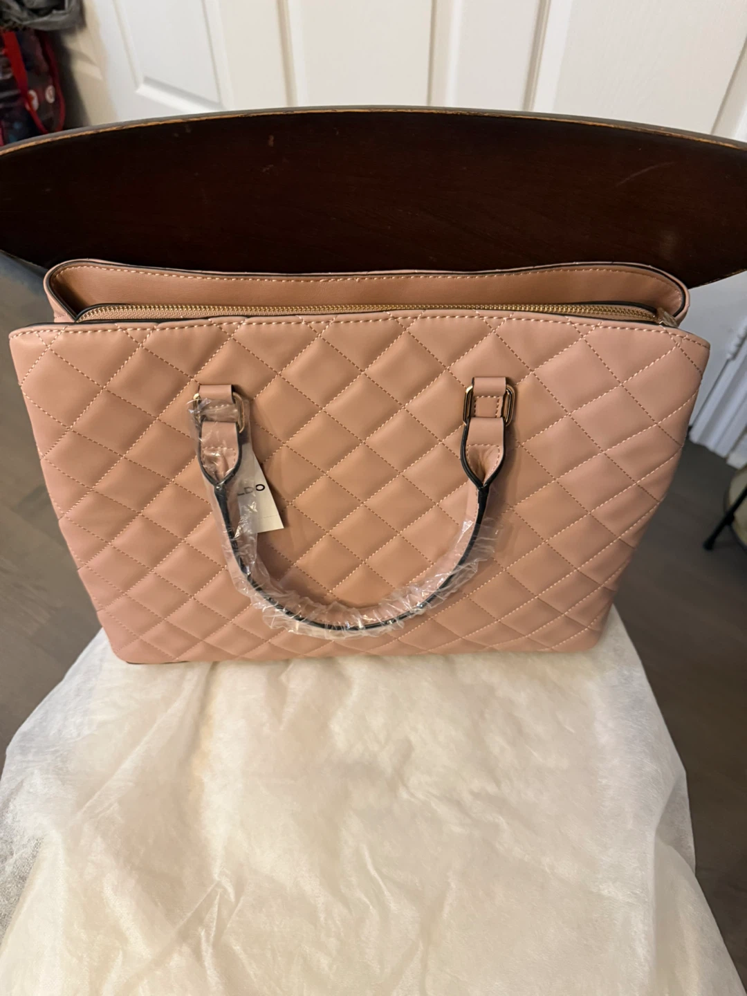 ALDO Quilted Satchel Handbag - photo 2