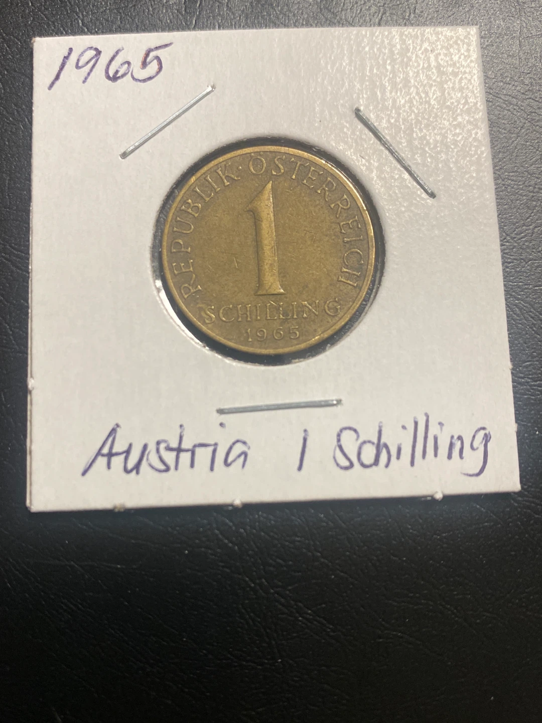 1965 Austria 1 Schilling Coin
