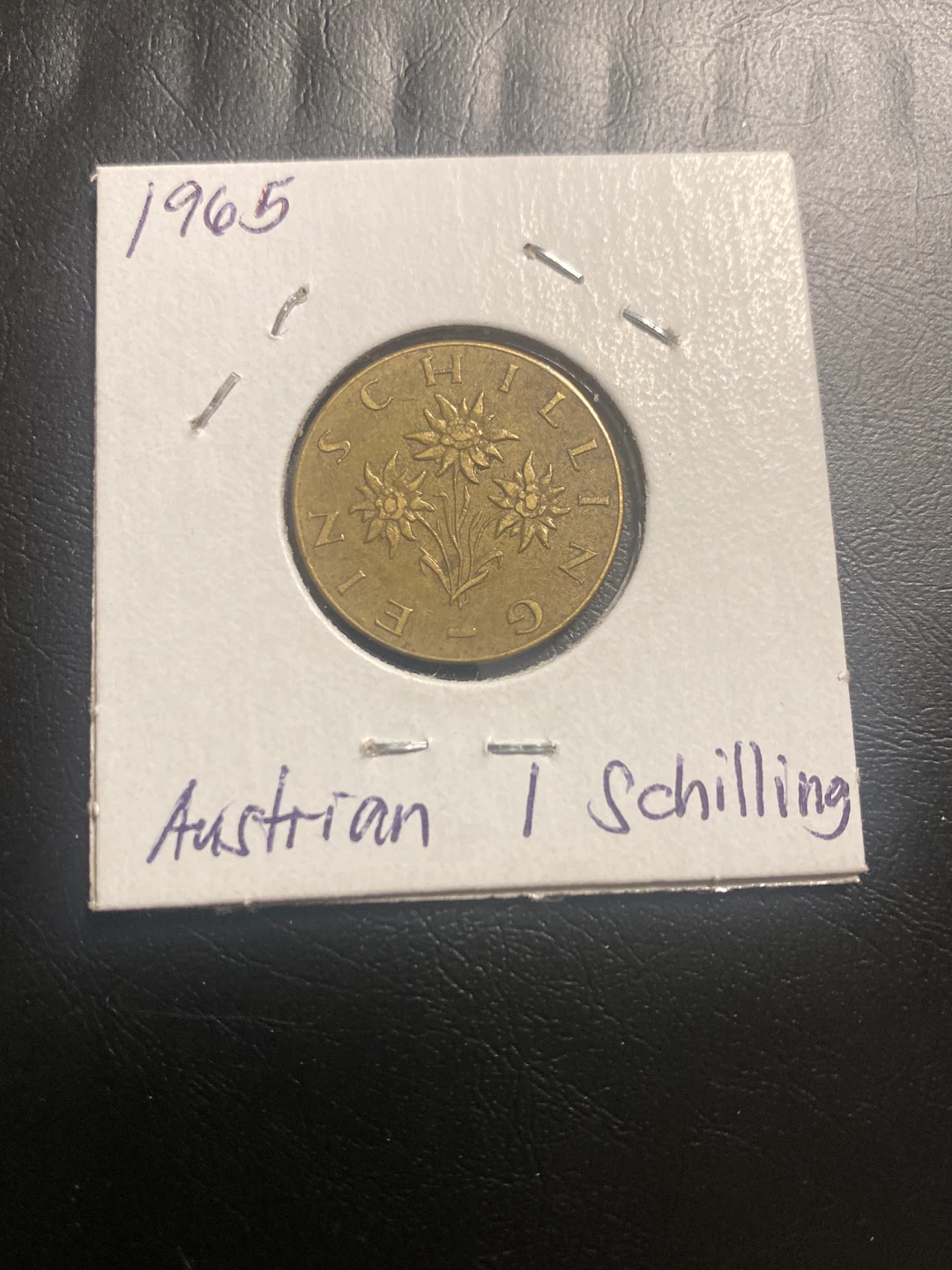 1965 Austria 1 Schilling Coin - photo 2