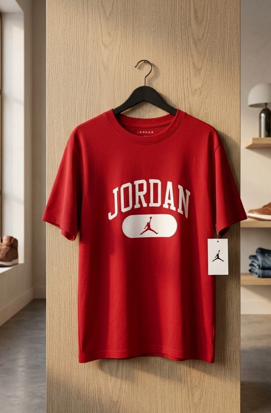 Jordan Red T-Shirt  size L